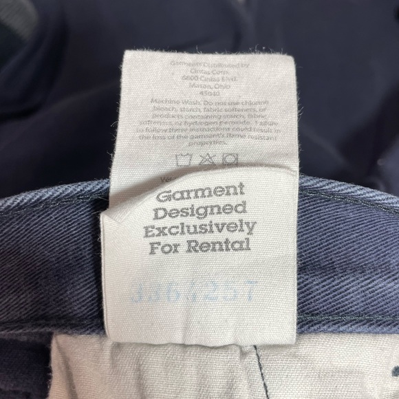 Carhartt FR Flame Resistant Cat 2 Work Pants Mens 38x34 Navy Blue - Picture 6 of 11